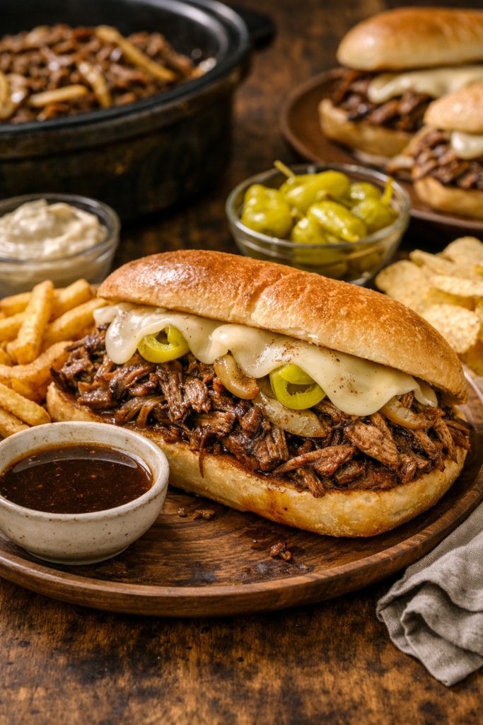 Drip Beef Sandwiches