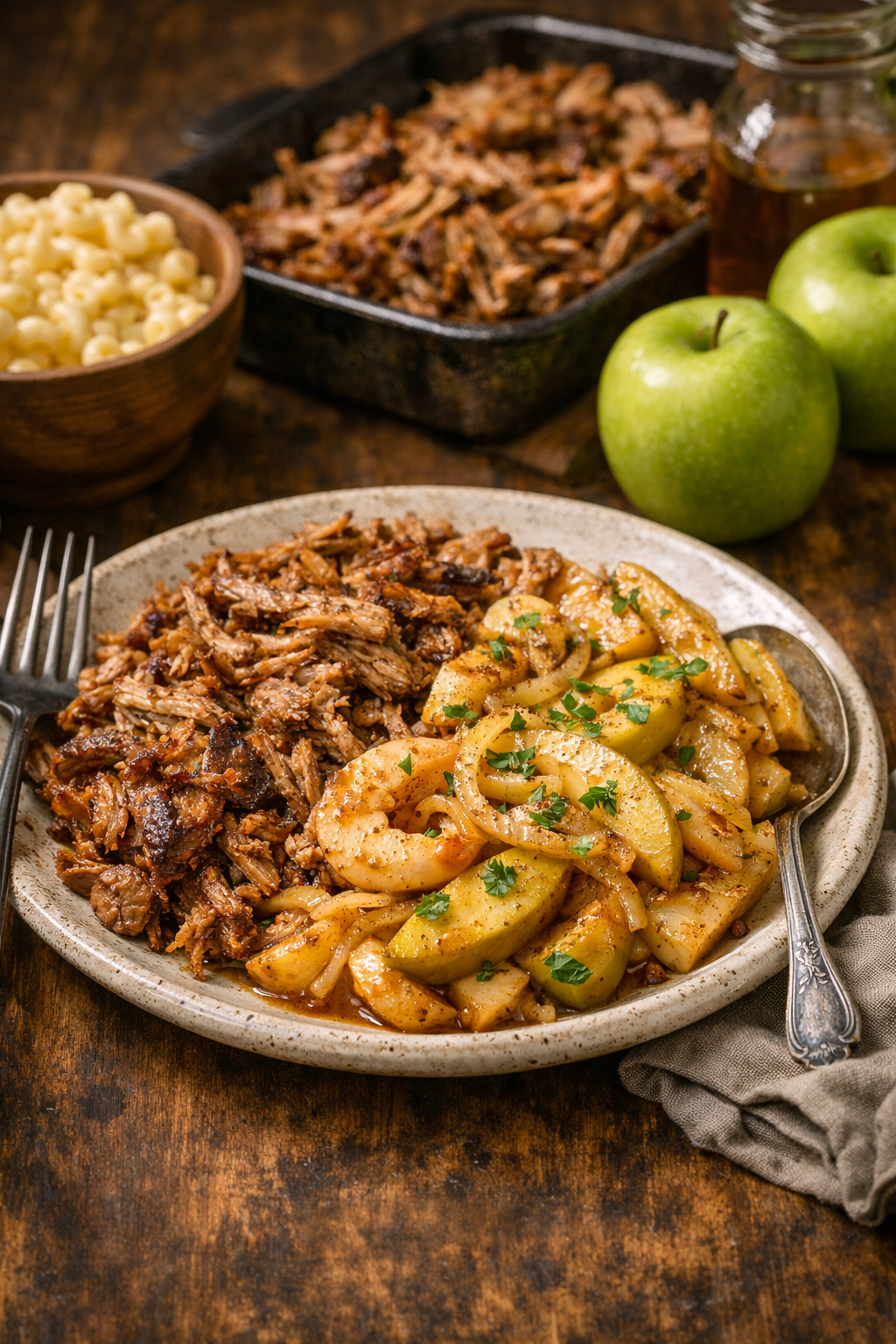 Pork with Apples and Onions