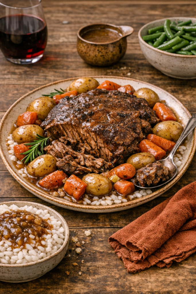 Pot Roast and Veggies Recipe Pot Roast and Veggies