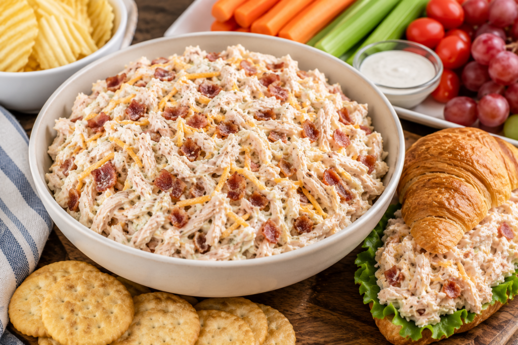 Bacon Ranch Chicken Salad