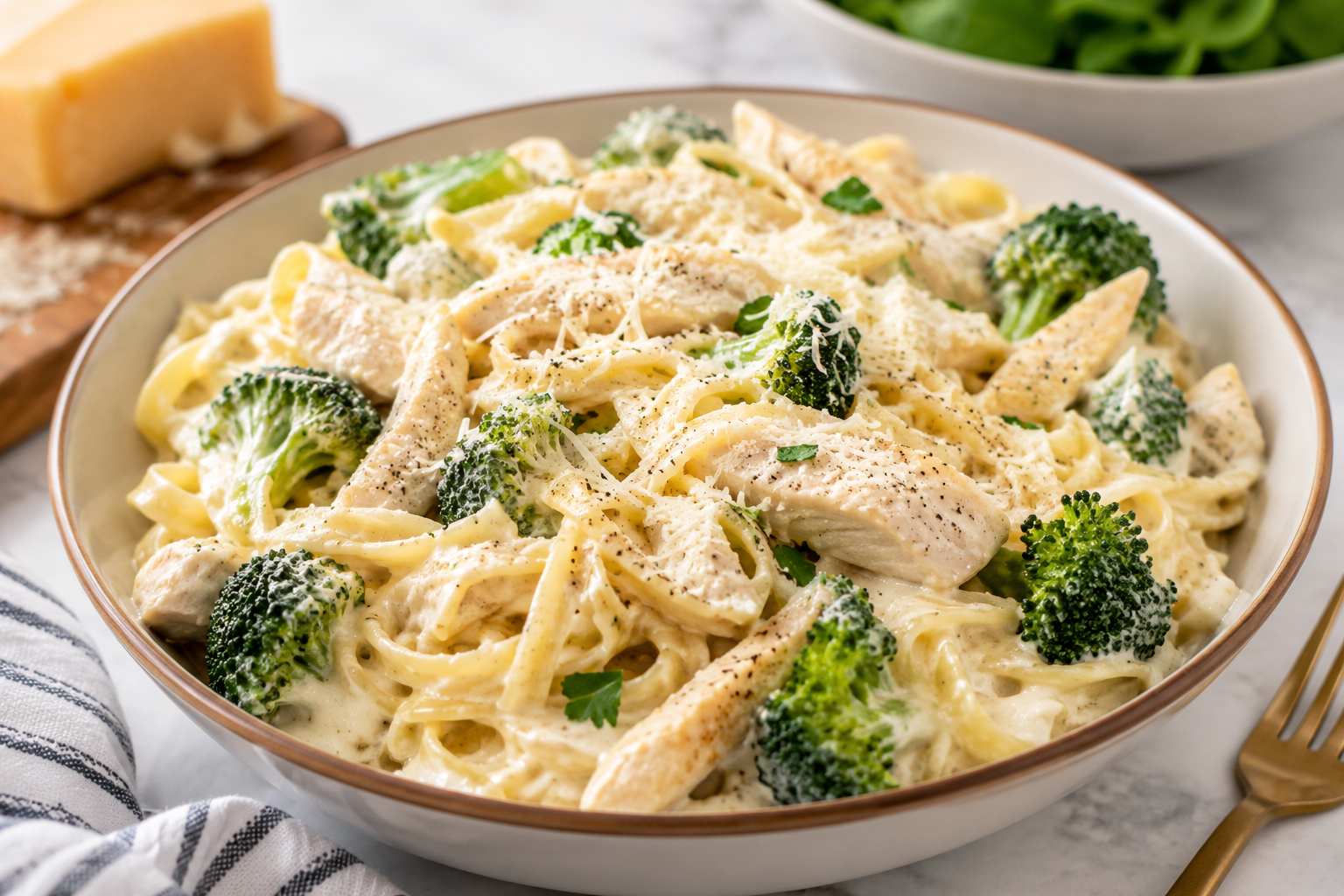 Chicken and Broccoli Alfredo Recipe