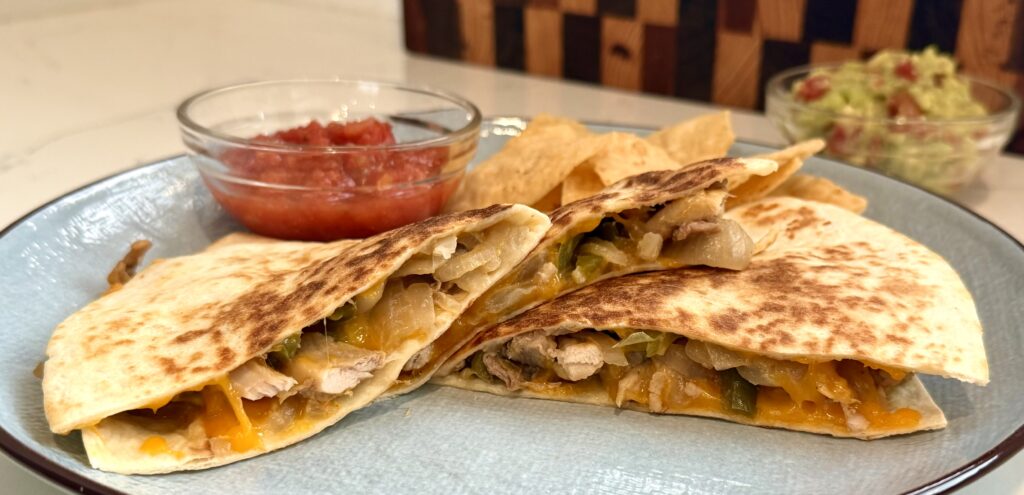 Chicken Fajita Quesadillas