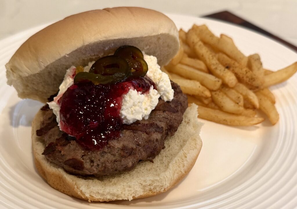 30 Game Day Meals Pepper Jelly Burger
