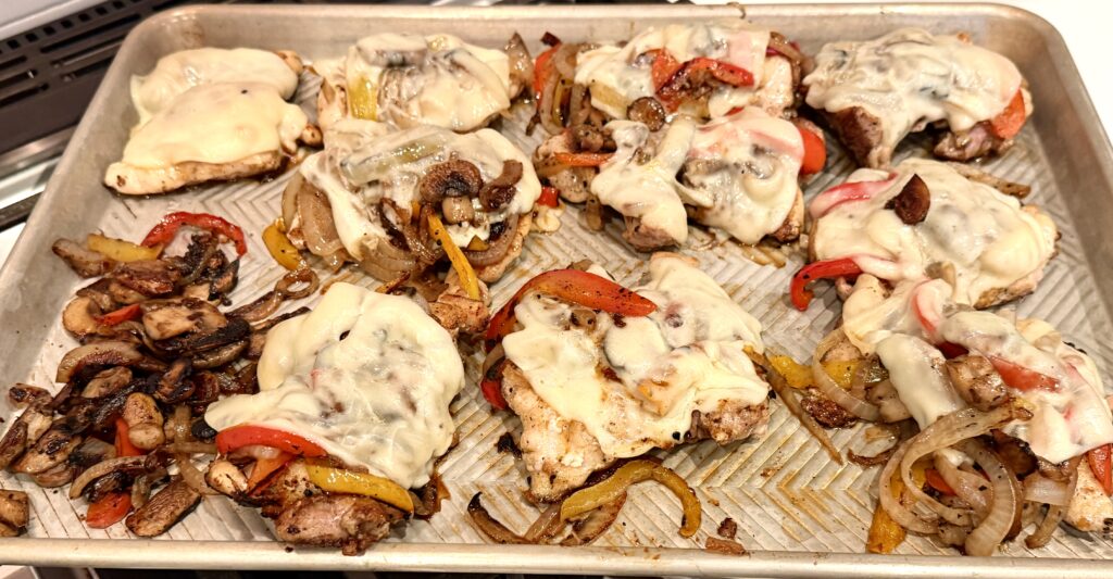 Crowd Pleasing Week Menu Smothered Chicken